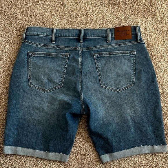 Abercrombie & Fitch Blue Jean Shorts - Picture 3 of 3